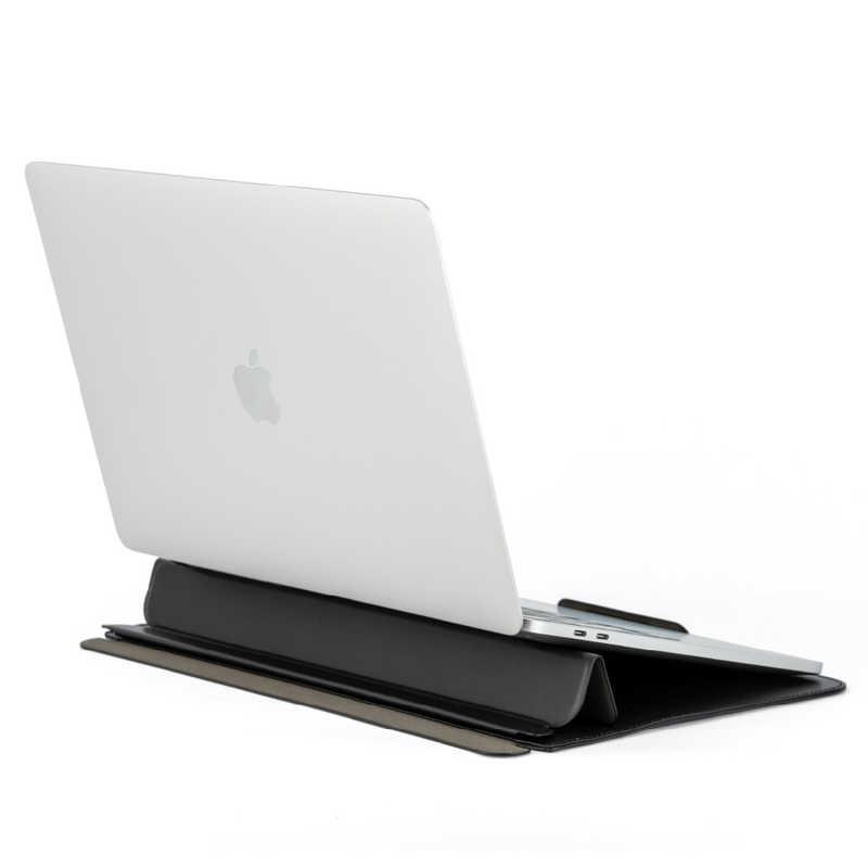 ナカバヤシ　MacBook Air/ MacBook Pro対応 ［〜13.6インチ/ 〜14インチ］ スタンドスリップインケース for MacBook ブラック　SZC-MB1403BK｜y-kojima｜07