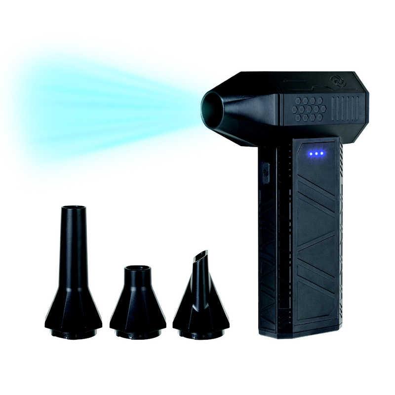 ナカバヤシ 電動エアダスター JETturbo mini 充電式 DAD601BK : コジマ