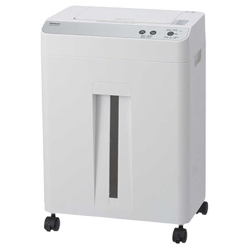 ナカバヤシ　静音オートフィードシュレッダ ［クロスカット /A4サイズ］　NSEAFC06W ナカバヤシ 静音オートフィードシュレッダ ［クロスカット /A4サイズ