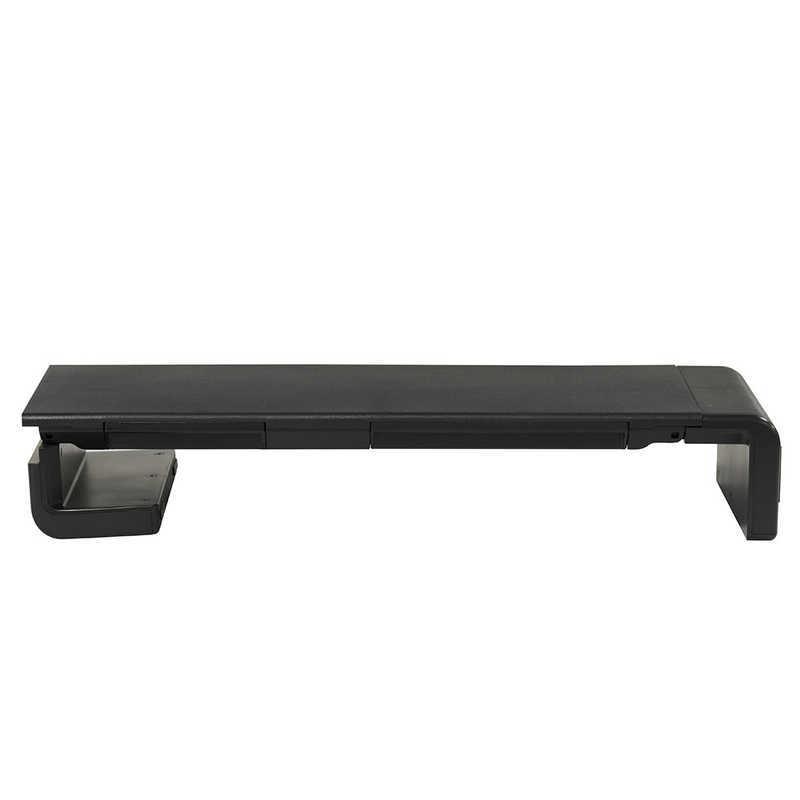 ナカバヤシ モニタースタンド [W420/470/520xD200xH80mm] 折りたたみ式