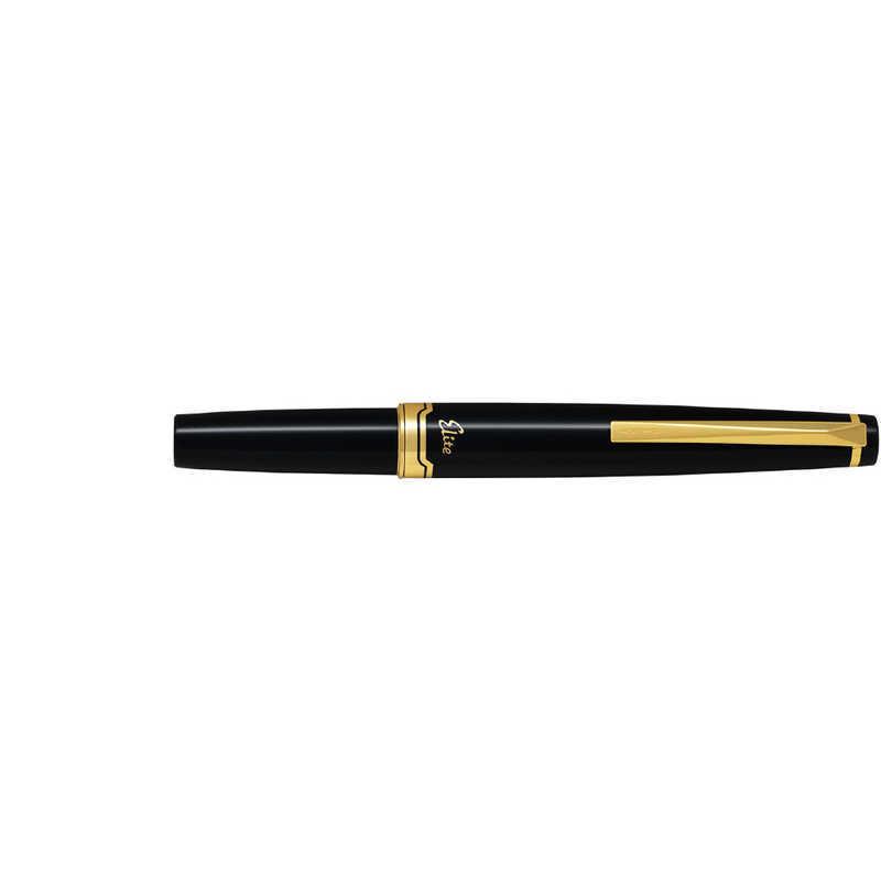 PILOT 万年筆 マンネンヒツ エリート ブラックFES-1MM-B-EF PILOT