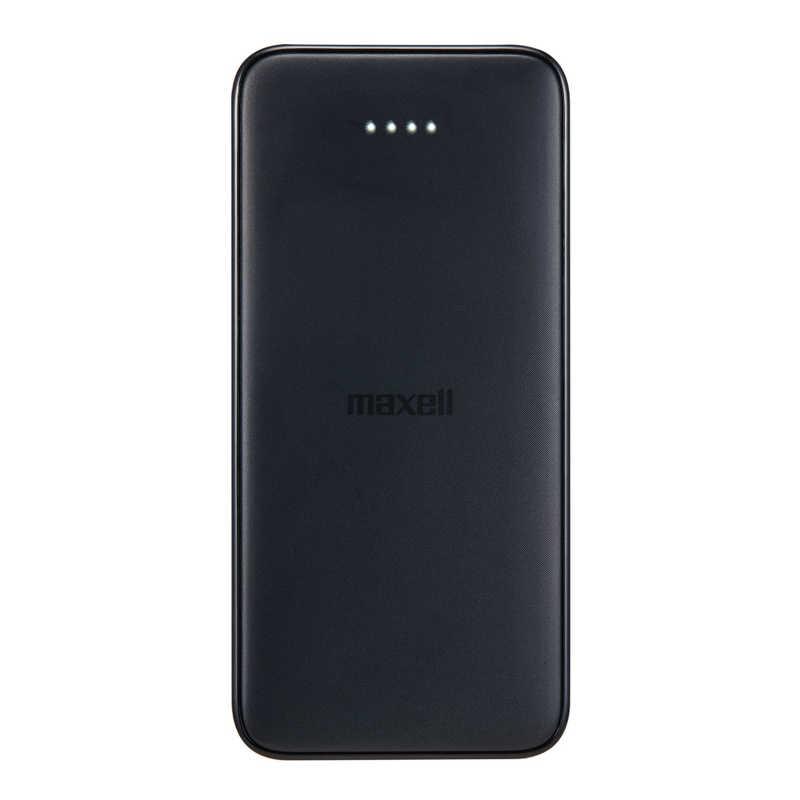 マクセル 半固体モバイルバッテリー PD対応 MPC-CSSB100000PD BK ［USB