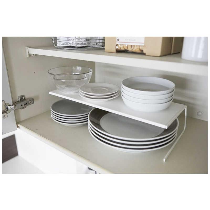 山崎実業　ディッシュストレージ プレートL(Dish Storage L Plate) ホワイト　02960｜y-kojima｜02
