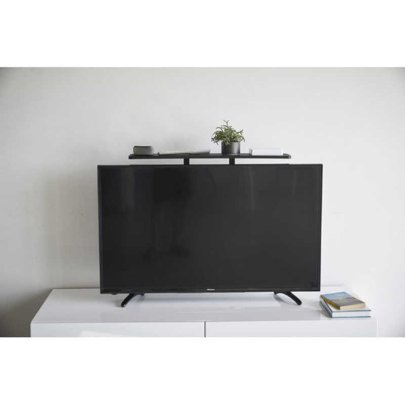山崎実業 山崎実業 スマート薄型テレビ上ラック(ブラック) 4271 