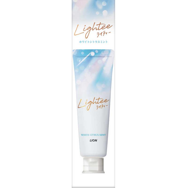 LION Lightee(ライティー)ハミガキ ホワイトシトラスミント 100g