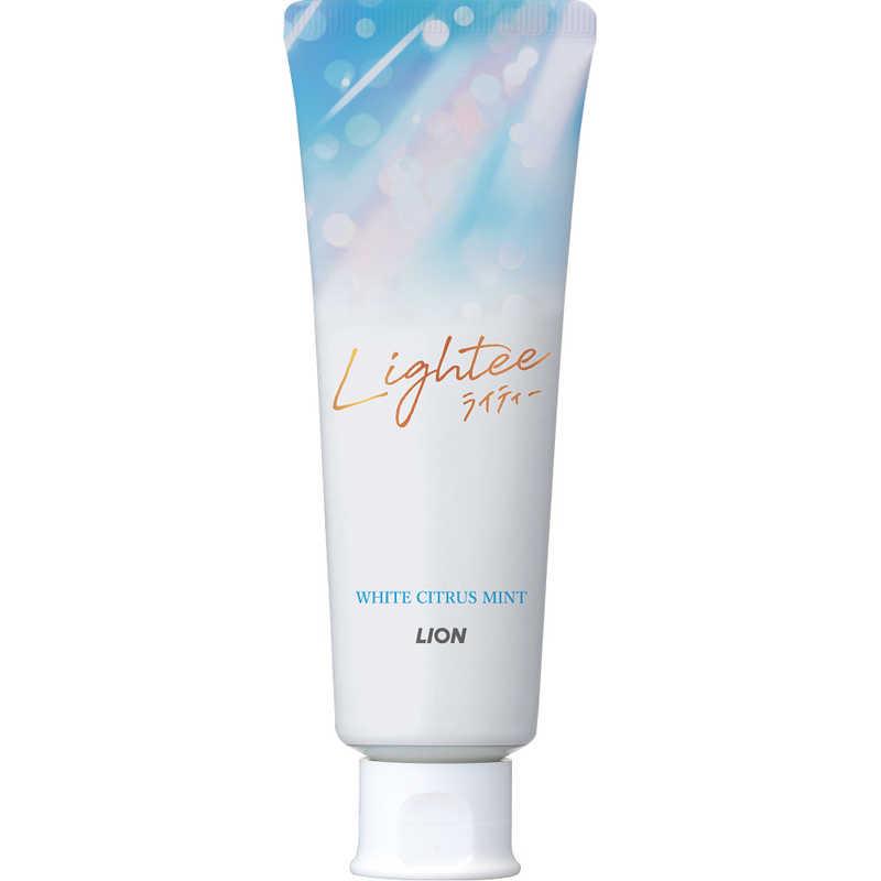 LION Lightee(ライティー)ハミガキ ホワイトシトラスミント 100g