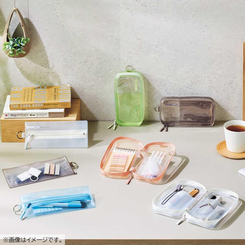 リヒトラブ ラウンドジップペンケース soeru(ソエル) フロスト