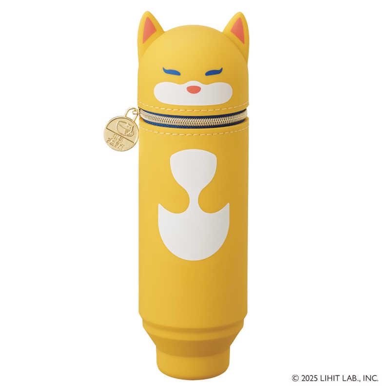リヒトラブ 喫茶プニラボ スタンドペンケース コン [60mm×60mm×200mm
