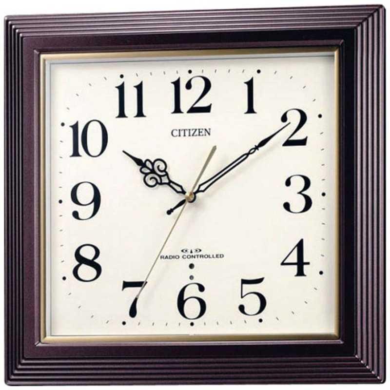 CITIZEN（シチズン） 電波掛け時計「八坂」 4MY803-006 : コジマYahoo