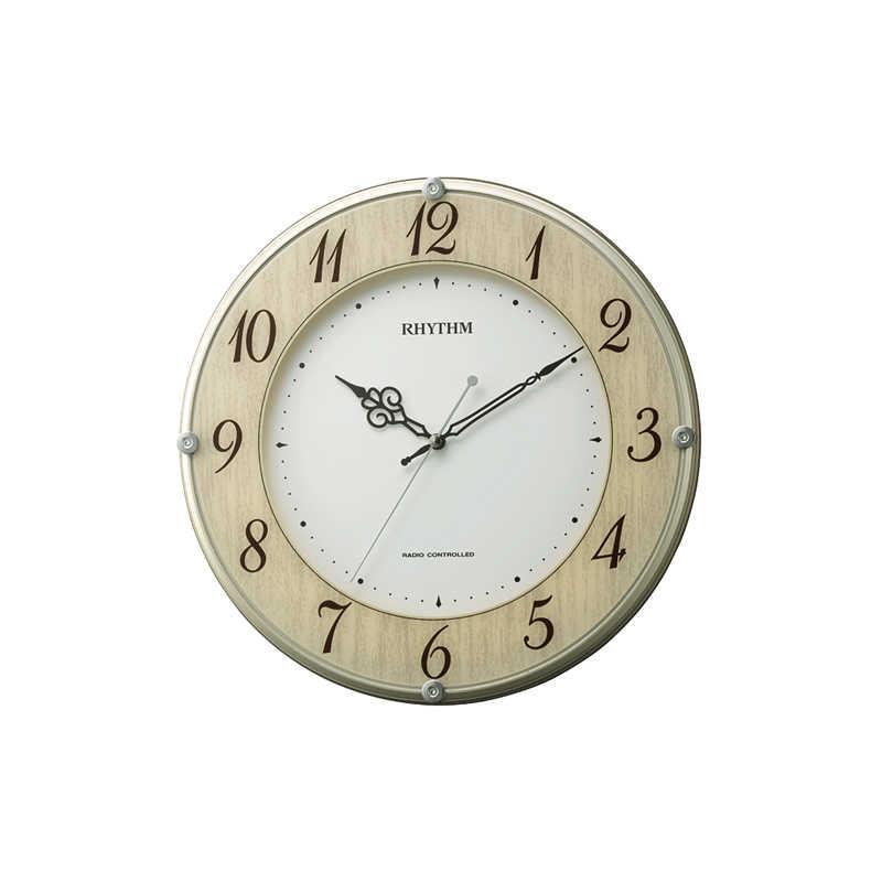 【新品未使用品】RYTHEM 電波時計 暗所 アナログ 電波時計 掛け時計 リズム(RHYTHM) Amazon.co.jp: インテリア時計