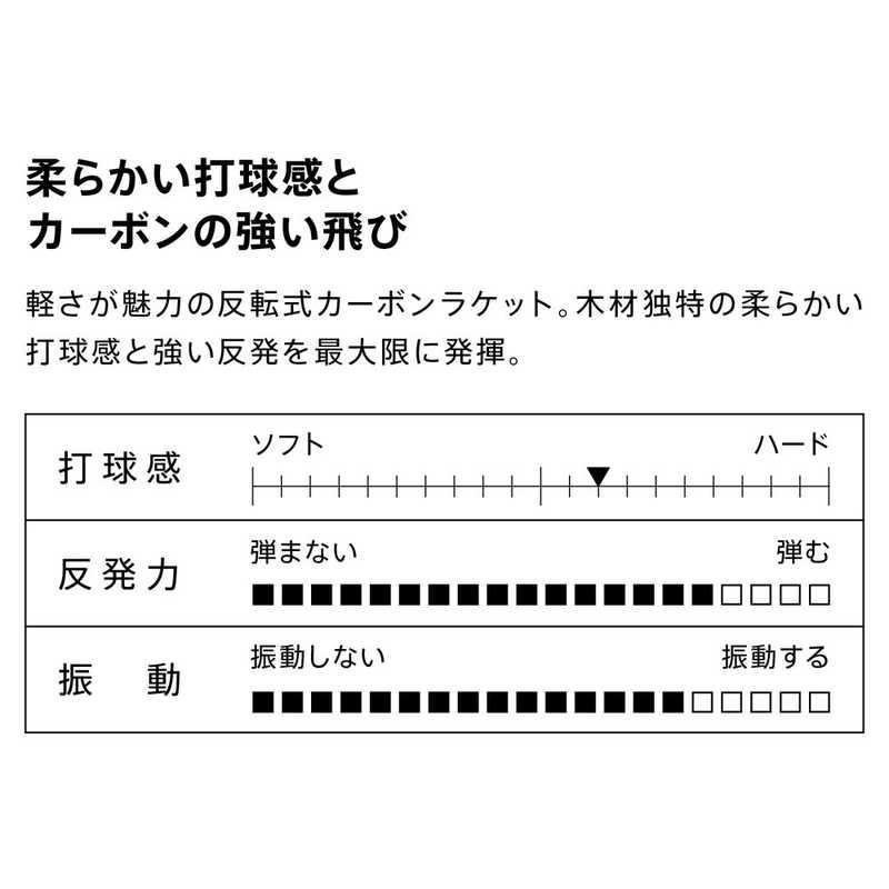 VICTAS　卓球ラケット 反転式ペンホルダー スピンエースカーボン SPIN ACE-CARBON(攻撃用)　300022_2