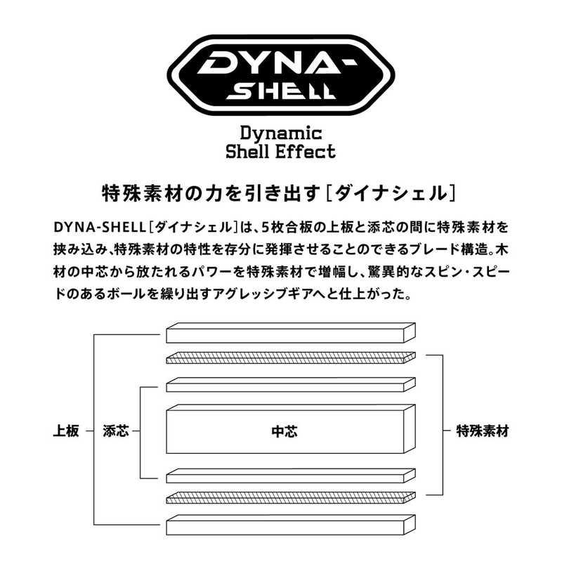 VICTAS　卓球ラケット 反転式ペンホルダー スピンエースカーボン SPIN ACE-CARBON(攻撃用)　300022_3