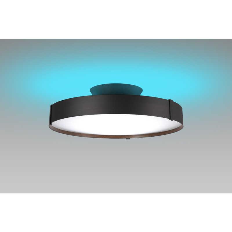 ホタルクス　LED照明 シーリングライト 8畳 調光調色 HotaluX AURA 間接照明付き リモコン付属　HLDC08A445KSGの画像