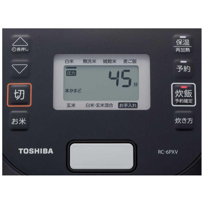 東芝　TOSHIBA　炊飯器 3.5合 圧力IH ブラック　RC-6PXV-K｜y-kojima｜14