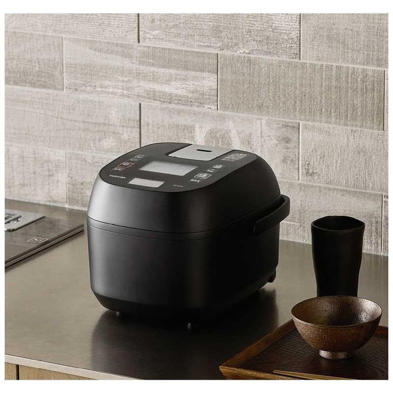 TOSHIBA 東芝 TOSHIBA 炊飯器 3.5合 圧力IH ブラック RC-6PXV-K TOSHIBA 東芝 TOSHIBA 炊飯器 3.5合 圧力IH ブラック RC-6PXV-K