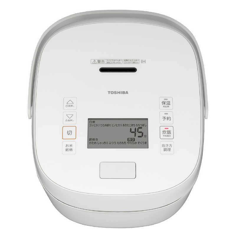 東芝 TOSHIBA 炊飯器 1升 炎匠炊き 真空圧力IH グランホワイト 東芝 TOSHIBA 炊飯器 1升 炎匠炊き 真空圧力IH グランホワイト