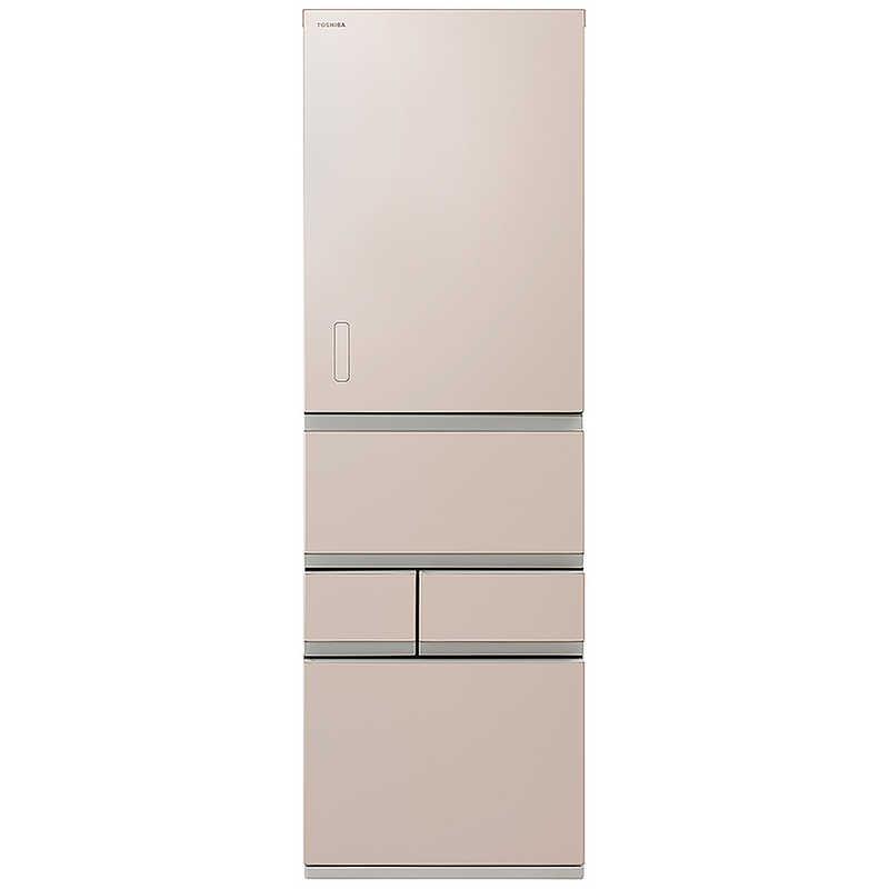 東芝　TOSHIBA　冷蔵庫 5ドア 452L 左開き VEGETA(ベジータ) GTMシリーズ 幅60cm エクリュゴールド　GR-Y450GTML-NS（標準設置無料） 東芝 TOSHIBA 冷蔵庫 5ドア 452L 左開き VEGETA(ベジータ) GTMシリーズ