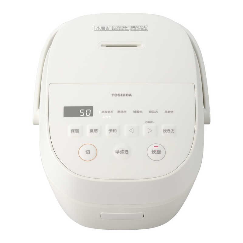 東芝 TOSHIBA 炊飯器 5.5合 マイコン ミルキーホワイト RC-10AMX-W