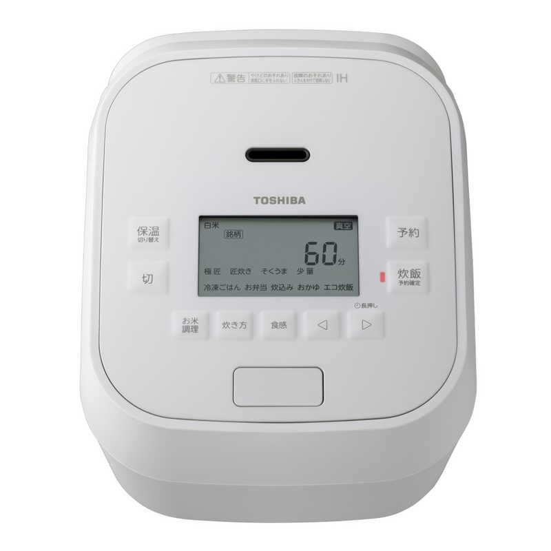 東芝 TOSHIBA 炊飯器 5.5合 炎匠炊き 真空圧力IHジャー 銅かまど丸釜