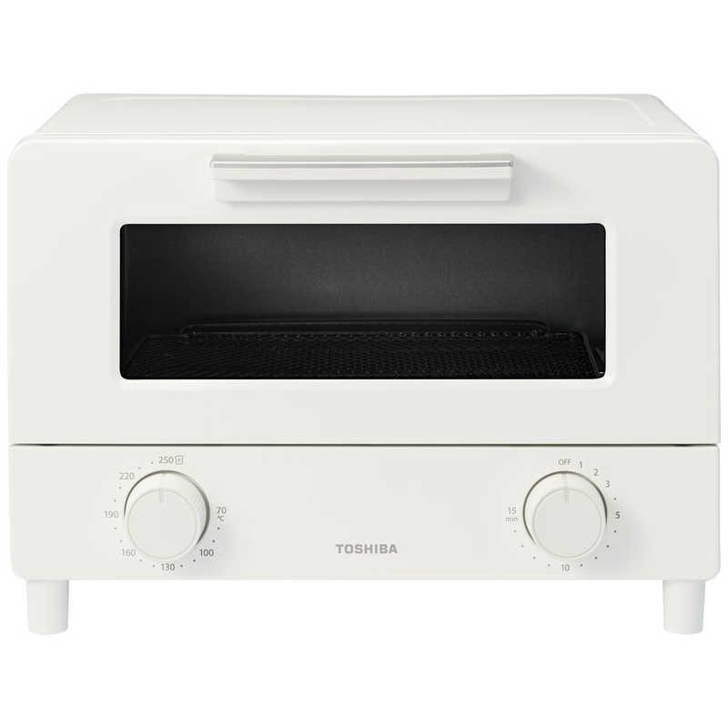 東芝 TOSHIBA オーブントースター 1400W/食パン2枚 シンプル簡単操作