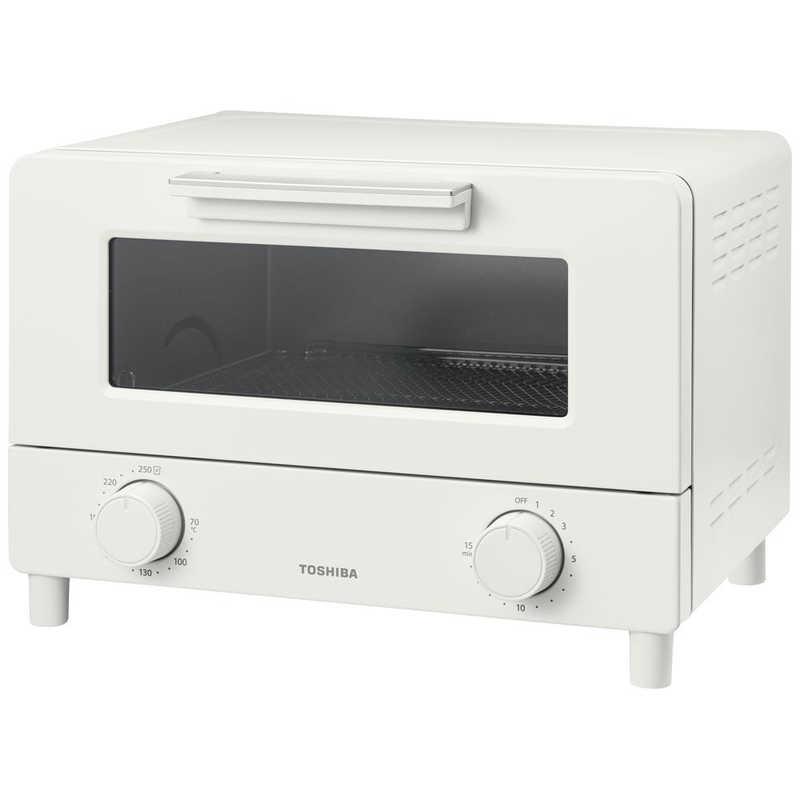 東芝 TOSHIBA オーブントースター 1400W/食パン2枚 シンプル簡単操作