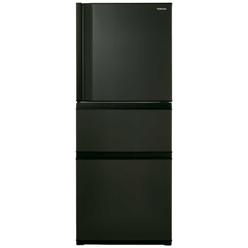 TOSHIBA 冷蔵庫 294L 2024年モデル マットチャコール 東芝 TOSHIBA 冷蔵庫 3ドア 294L 右開き VEGETA ベジータ SCシリーズ