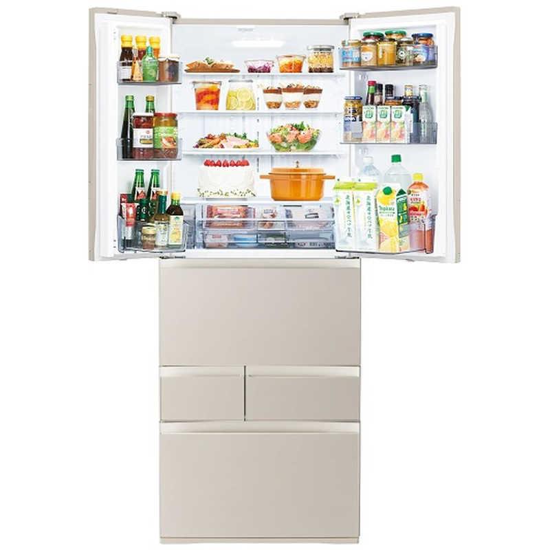 東芝 6ドア(フレンチ) 冷蔵庫 VEGETA 容量509L 幅650mm 白系 東芝 TOSHIBA 冷蔵庫 6ドア 509L フレンチドア(観音開き) VEGETA