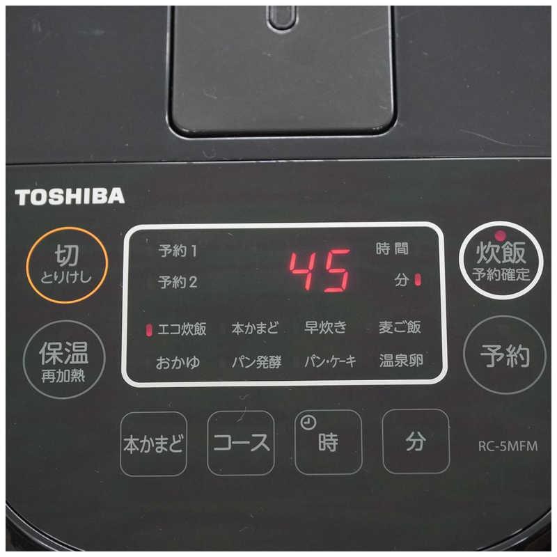 東芝　TOSHIBA　炊飯器 3合 マイコン ブラック　RC-5MFM-K｜y-kojima｜13