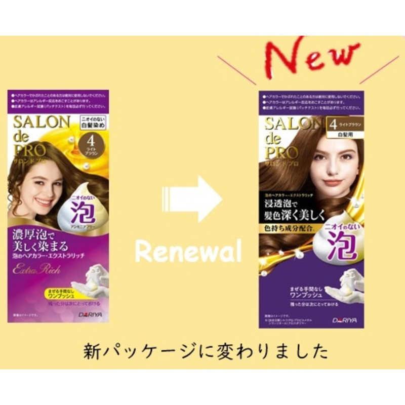 ダリヤ サロンドプロ 泡のヘアカラー・エクストラリッチ(白髪用) 6