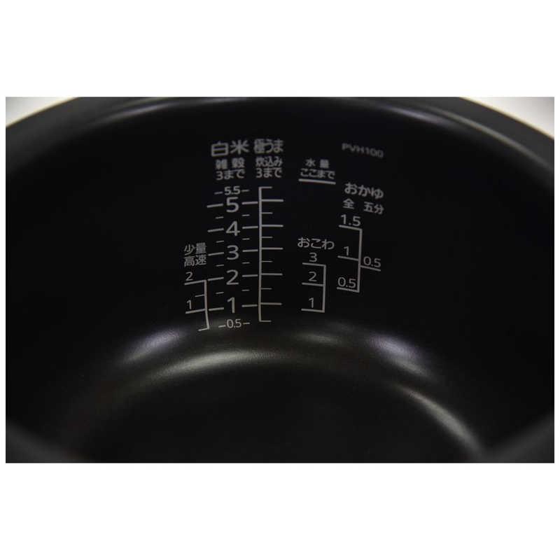 タイガー TIGER 炊飯器 5.5合 圧力IH ブラック JPV-10BKK タイガー TIGER 炊飯器 5.5合 圧力IH ブラック JPV-10BKK