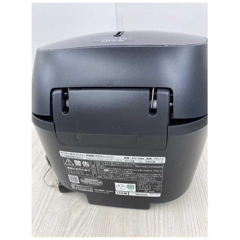 タイガー TIGER 炊飯器 5.5合 圧力IH ブラック JPV-10BKK タイガー TIGER 炊飯器 5.5合 圧力IH ブラック JPV-10BKK