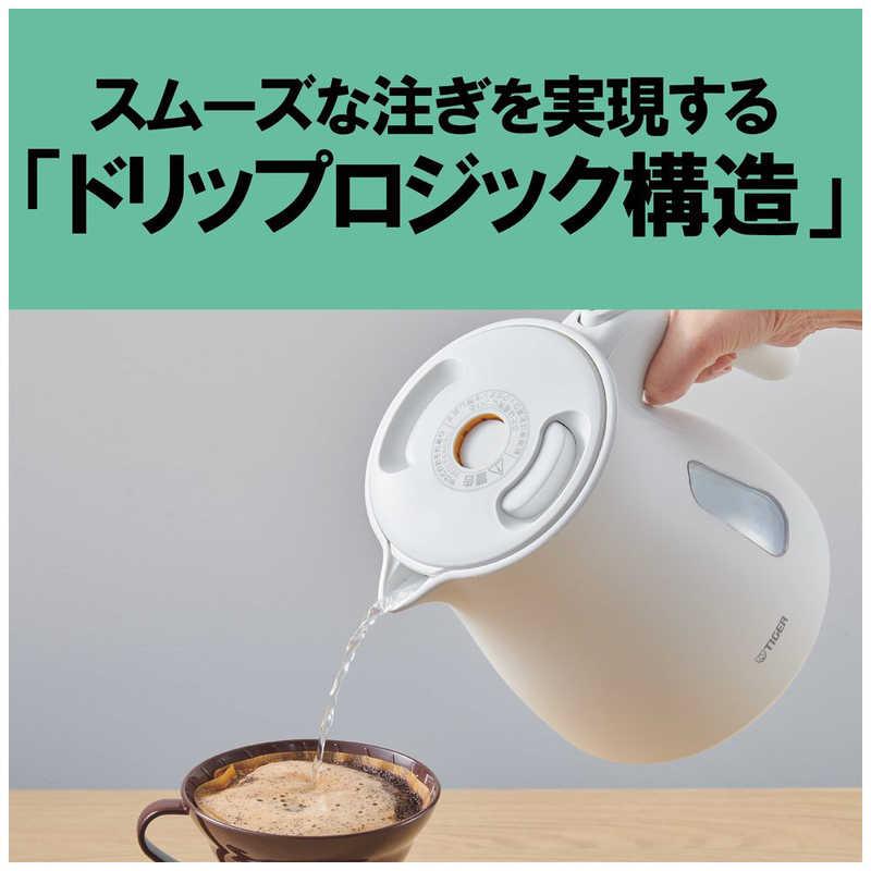 タイガー（TIGER） 蒸気レス電気ケトル 0.8L QUICK&SAFE+ 温度調節機能