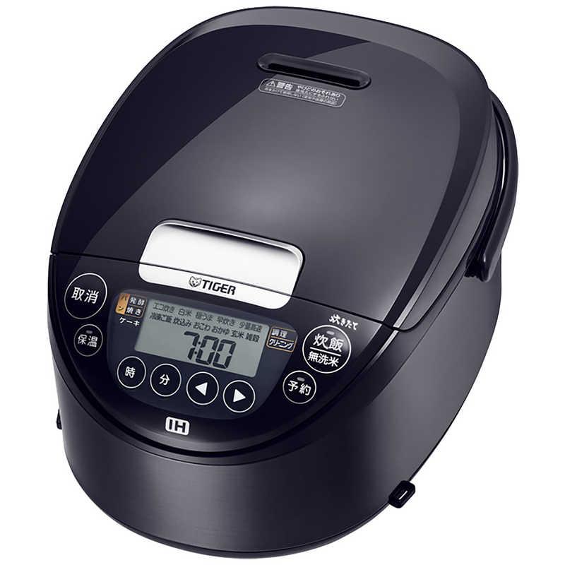 タイガー TIGER 炊飯器 1升 炊きたて IH モーブブラック JPW-Y180KV  
