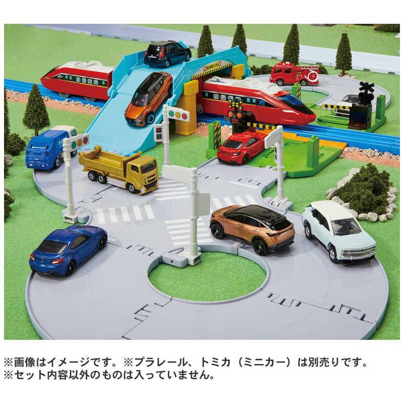 タカラトミー（TAKARA TOMY） トミカタウン 踏切・陸橋・交差点どうろ