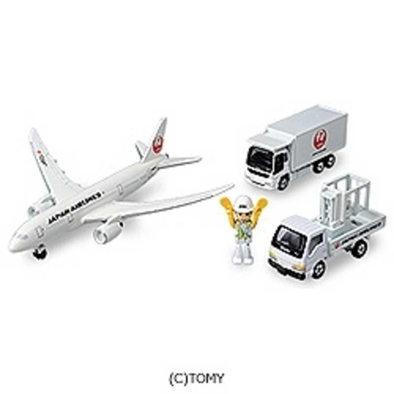 トミカ JAL 空港シリーズ タカラトミー（TAKARA TOMY） トミカギフト 787エアポートセット(JAL