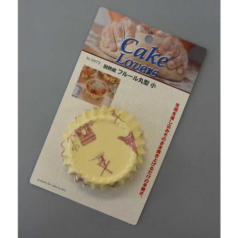 タイガークラウン 耐熱紙 フルール丸型 小 3473 : コジマYahoo!店