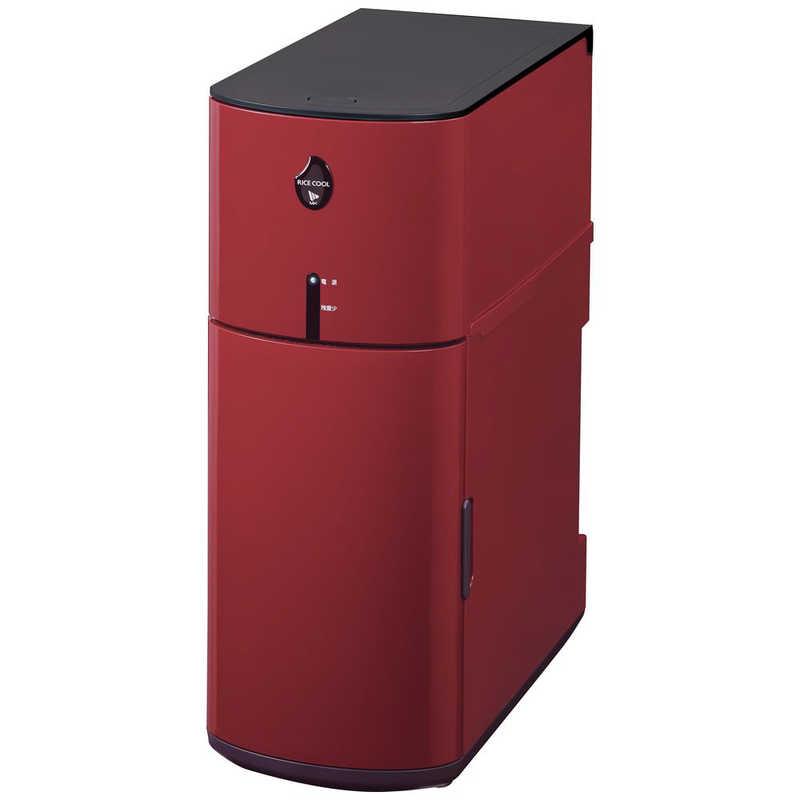 保冷米びつ HRC-05S 6kg レッド 保冷保存 夏