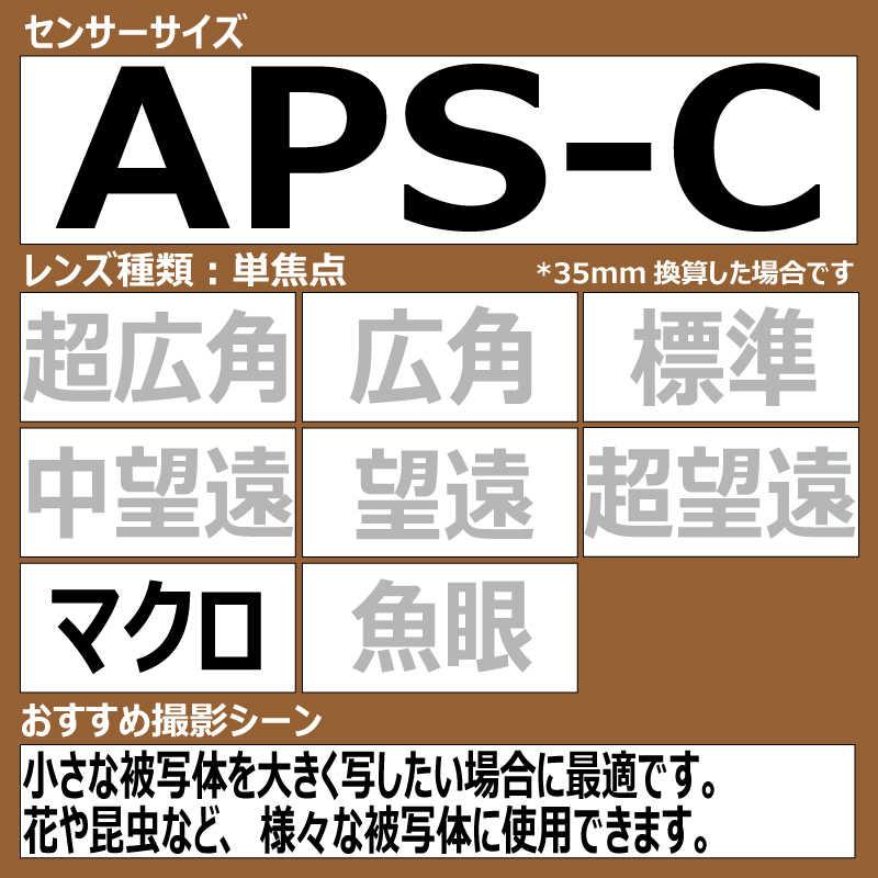 SONY（ソニー） カメラレンズ APS-C用 ［ソニーE /単焦点レンズ