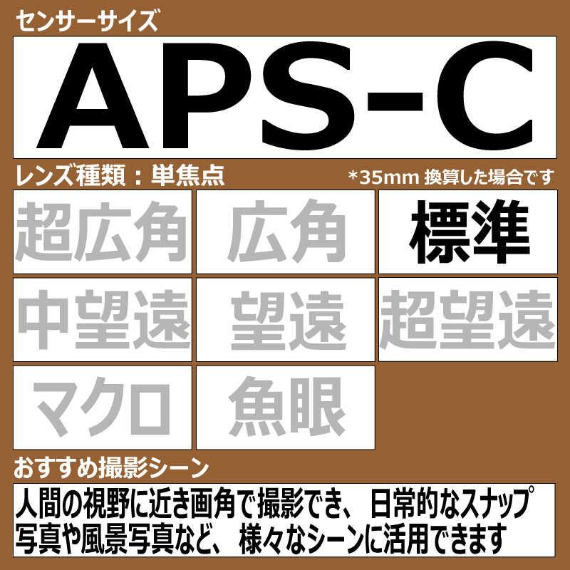 SONY ソニー SONY カメラレンズ APS-C用 [ソニーE /単焦点 SONY ソニー SONY カメラレンズ APS-C用 [ソニーE /単焦点