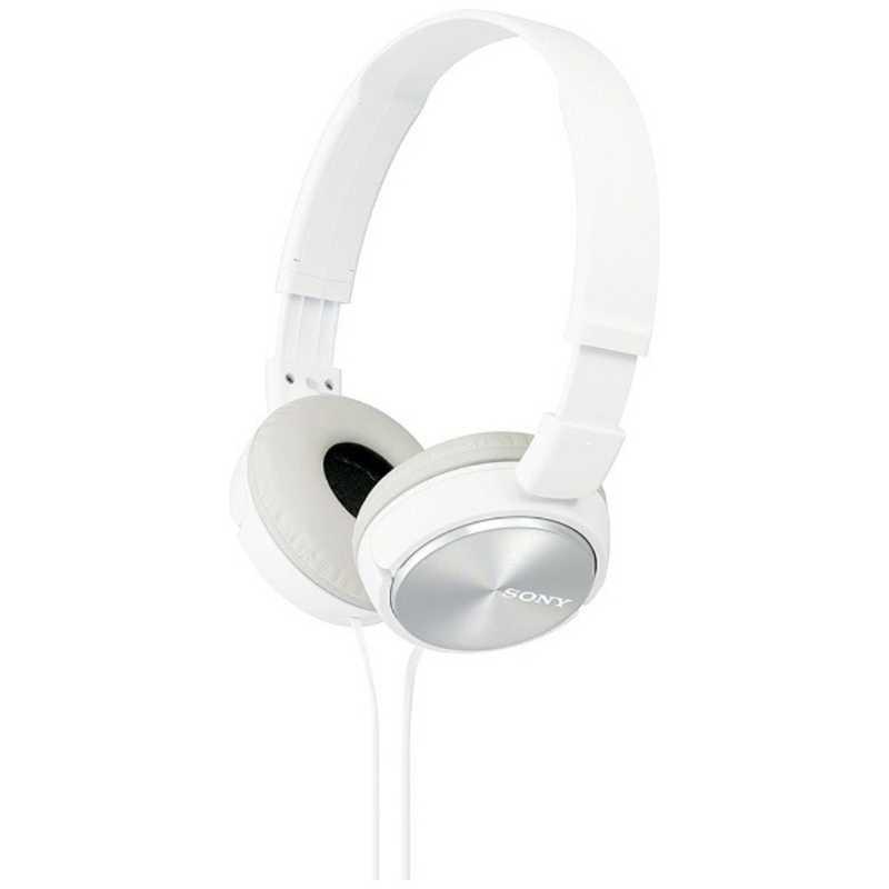 SONY（ソニー） ステレオヘッドホン MDR-ZX310/W (ホワイト) : コジマ