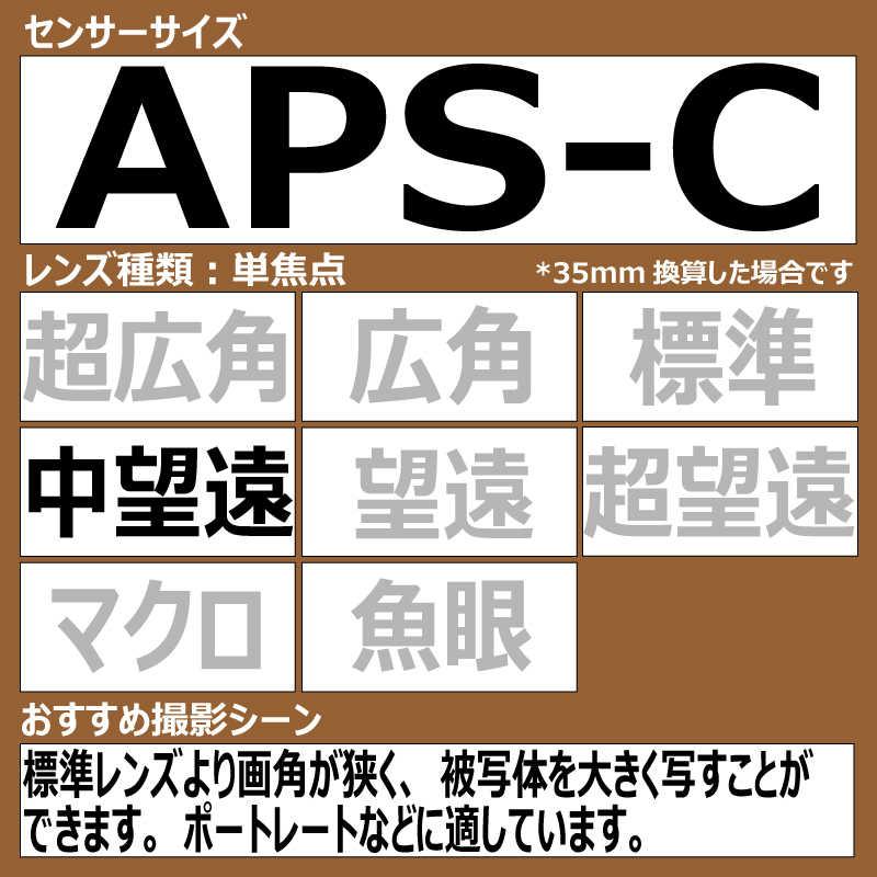 SONY（ソニー） カメラレンズ APS-C用 ［ソニーE /単焦点レンズ