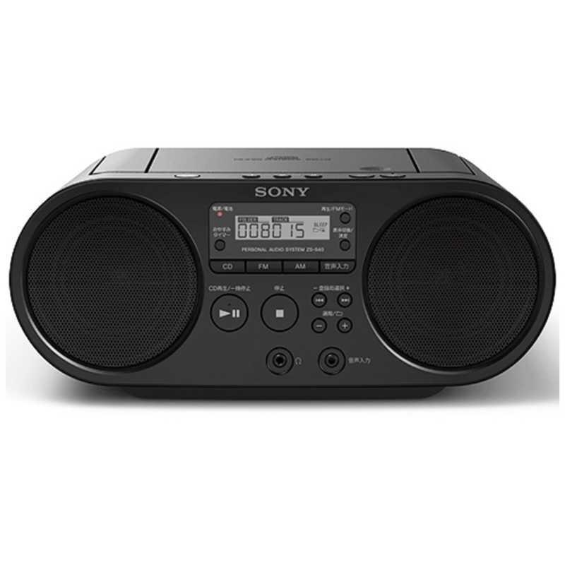ソニー SONY CDラジオ ZS-S40(B)(ブラック)|コジマPayPayモール店|01