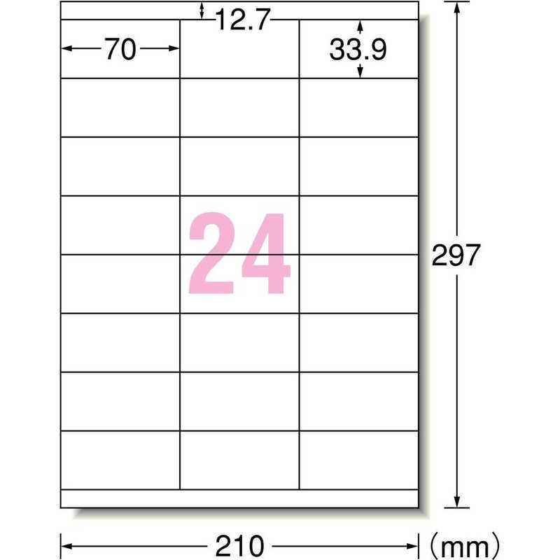 （PADDLEOUT様）専用ページです 5体セット エーワン（A-one） レーザープリンタラベル ~上下余白付~(A4サイズ・24