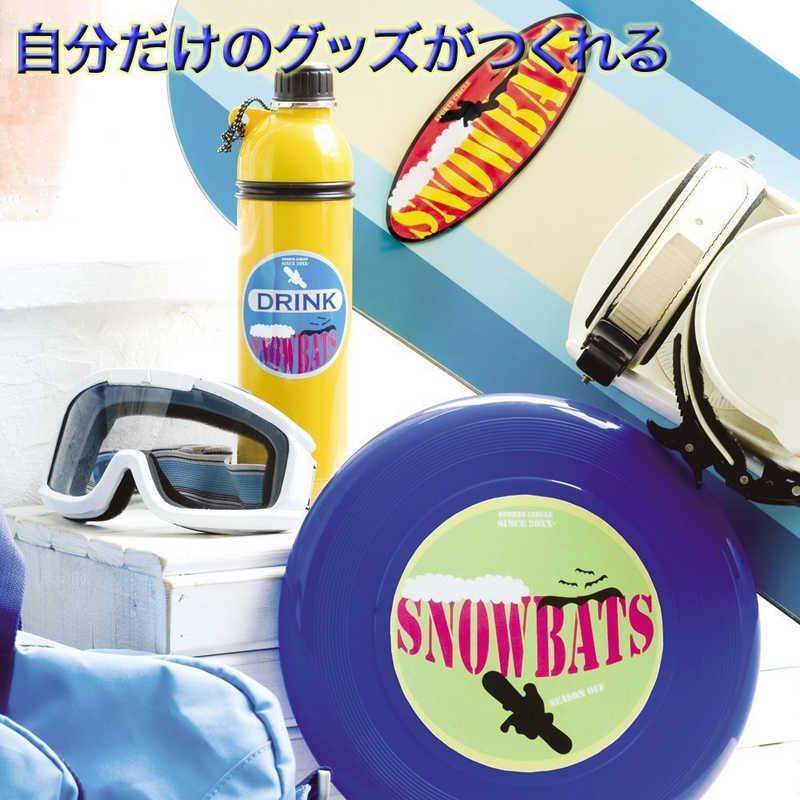 エーワン エーワン 手作りステッカー(A4判/3シート)メタリックゴールド