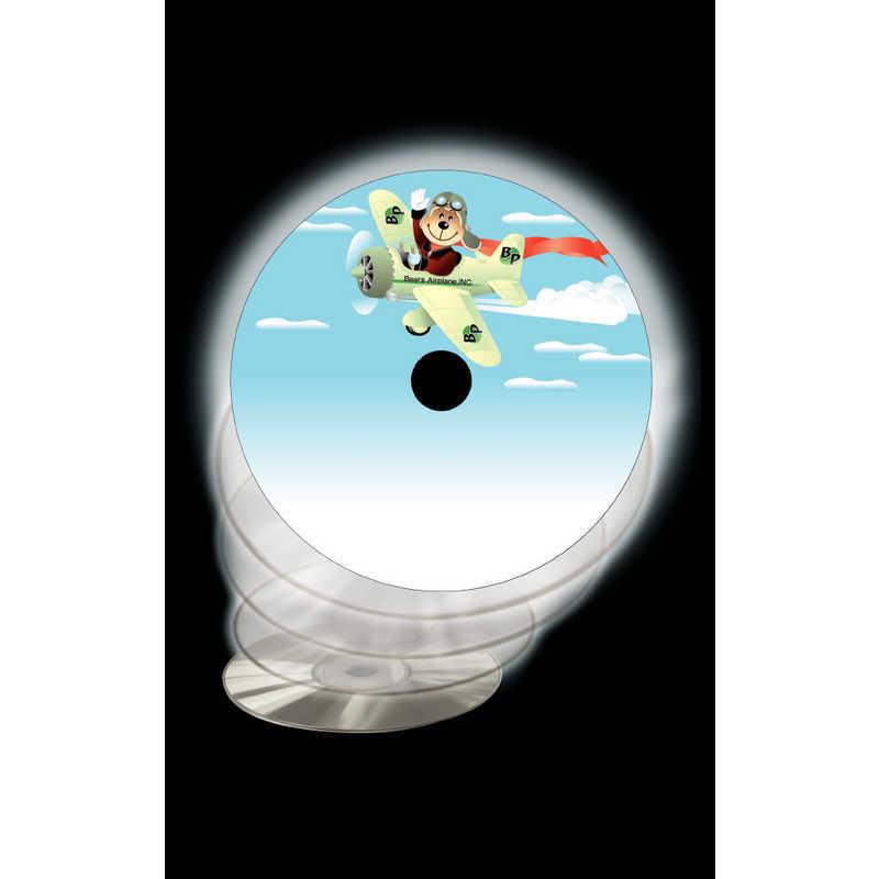 エーワン（A-one） CD/DVDラベルシール「インクジェット」 強粘着