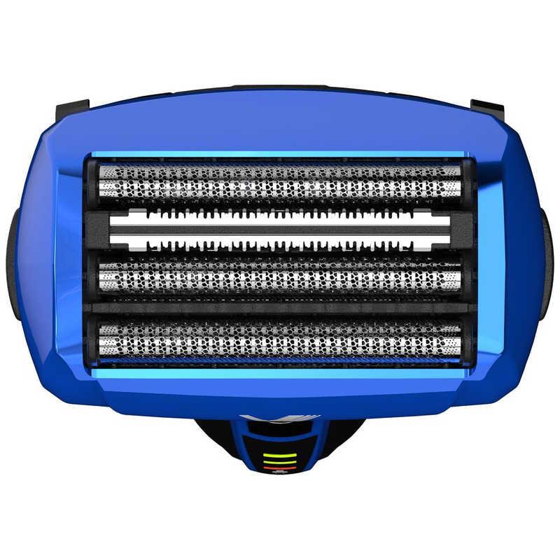 IZUMI 電気シェーバー ソリッドモデル ［4枚刃］ ブルー IZF-V543W-A