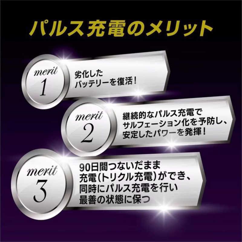 大自工業　全自動パルスバッテリー充電器 (バイク-ミニバン・小型トラック・小型船舶) 12V専用 定格15A バッテリー診断機能付　MP220の画像