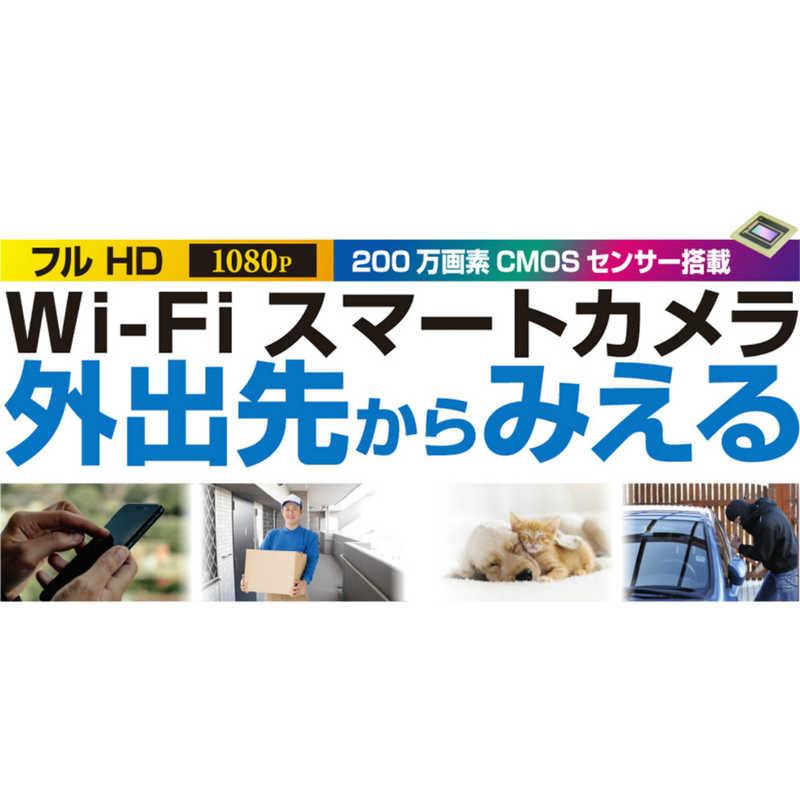 カシムラ KJ-189 スマートカメラ ワイヤレス 電池内蔵 防水⁄防塵