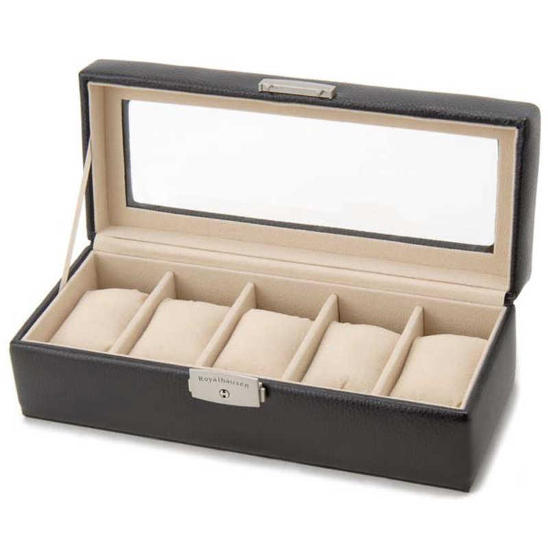【るいるい】 牛革製時計ケース(5本用) 189994 : コジマYahoo!店 - 通販 - Yahoo