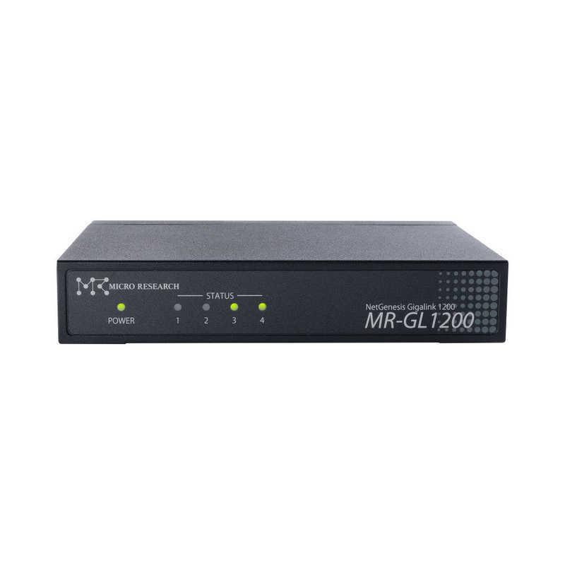 マイクロリサーチ　GigaLink1200　MR-GL1200 ルーター　激安 マイクロリサーチ NetGenesis GigaLink1200 MR-GL1200 : コジマYahoo